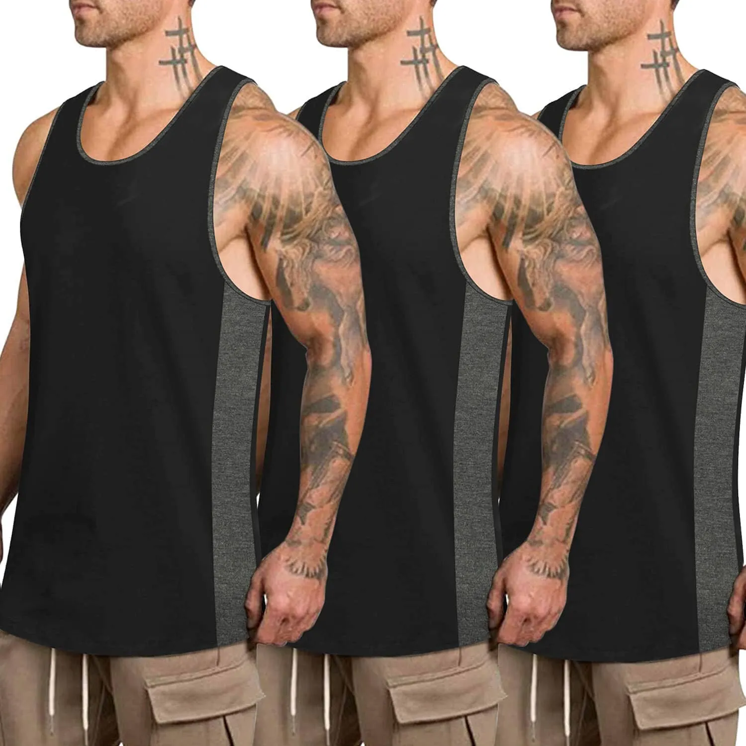 3 Pack Workout Tank Top (US Only)