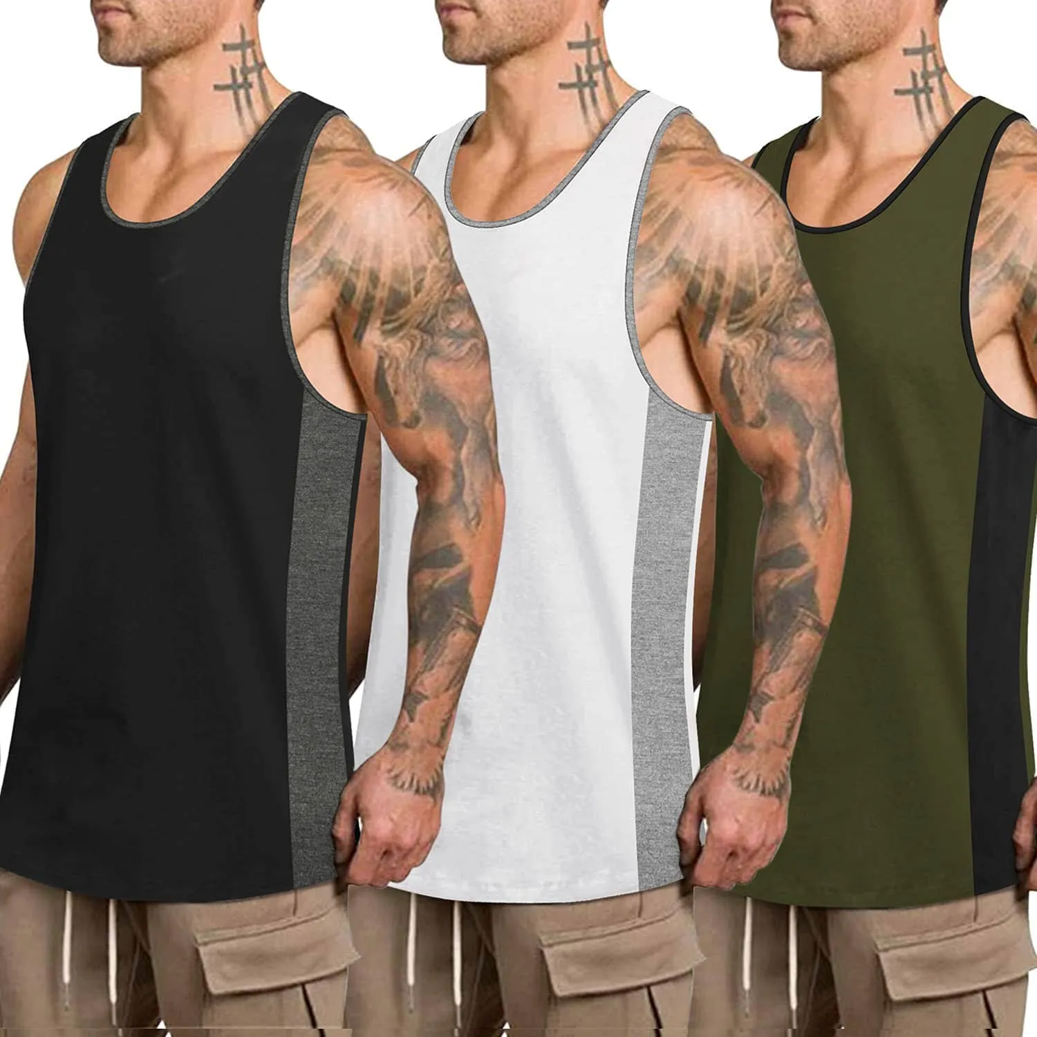 3 Pack Workout Tank Top (US Only)