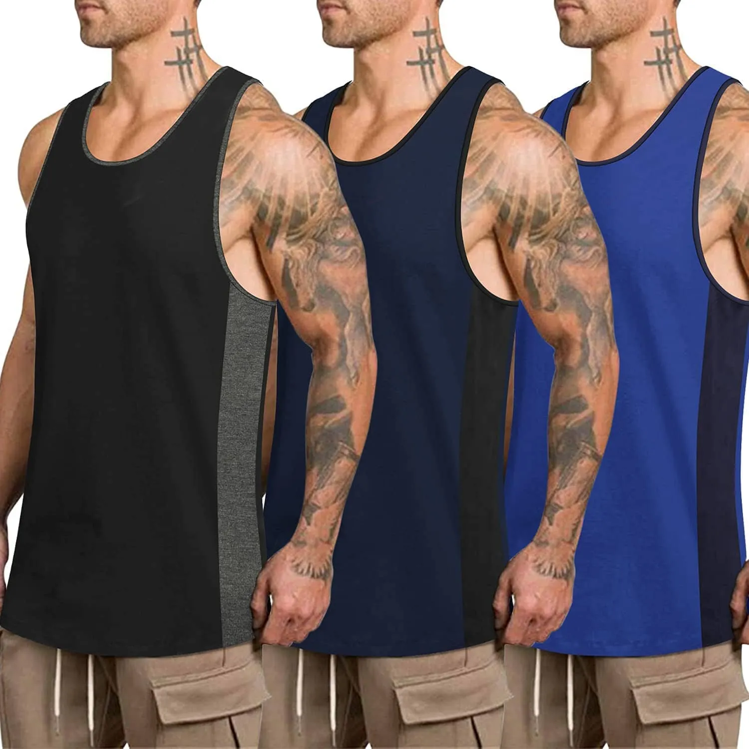 3 Pack Workout Tank Top (US Only)