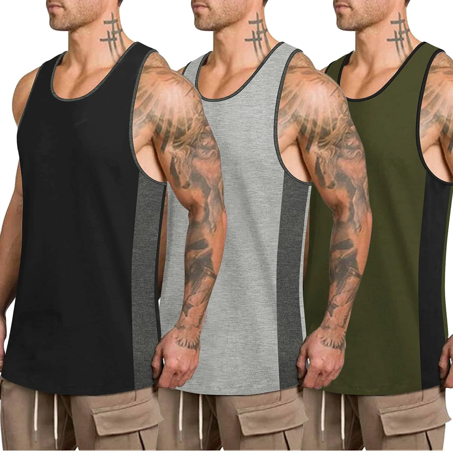 3 Pack Workout Tank Top (US Only)