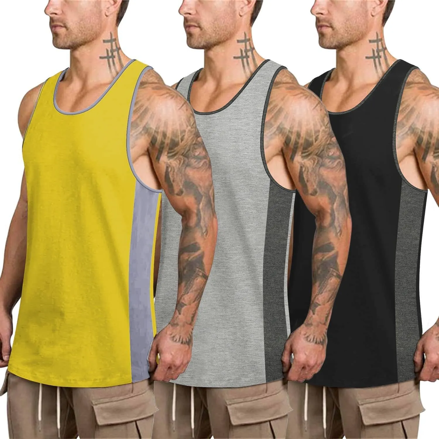 3 Pack Workout Tank Top (US Only)