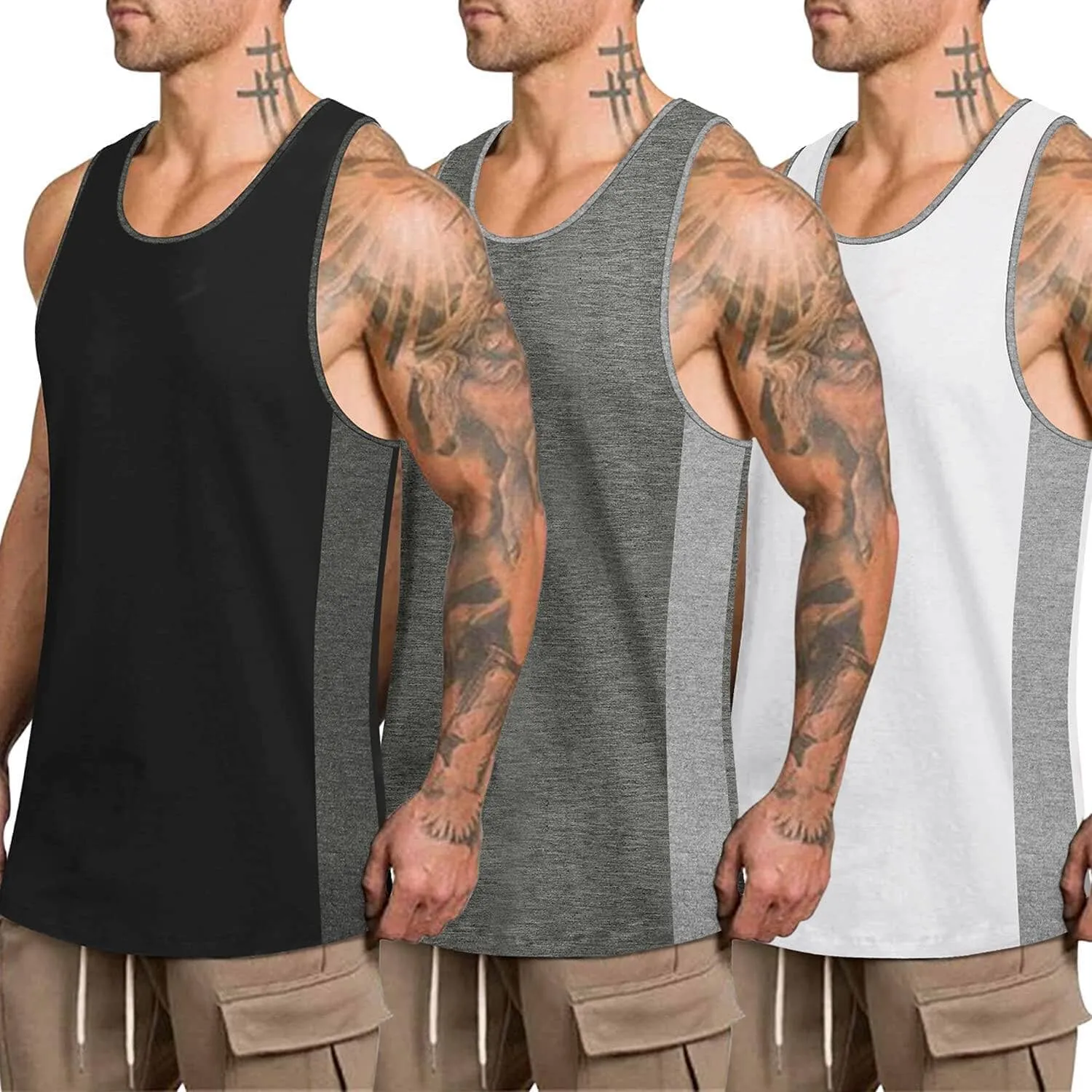 3 Pack Workout Tank Top (US Only)