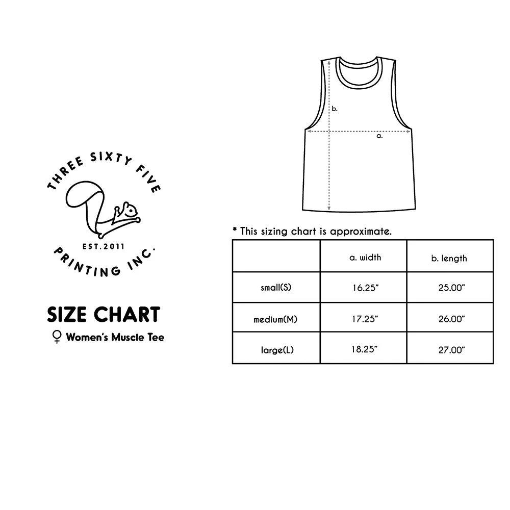 At The Gym Work Out Muscle Tee Women's Workout Tank Sleeveless Top