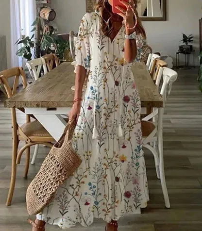 Ava | Elegant Boho Dress