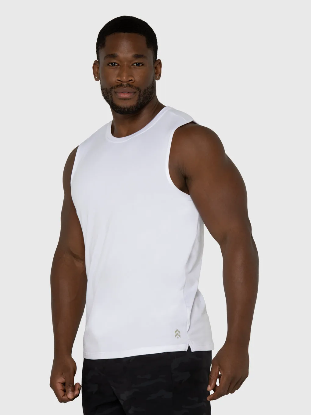 BARRY'S WHITE MUSCLE TANK