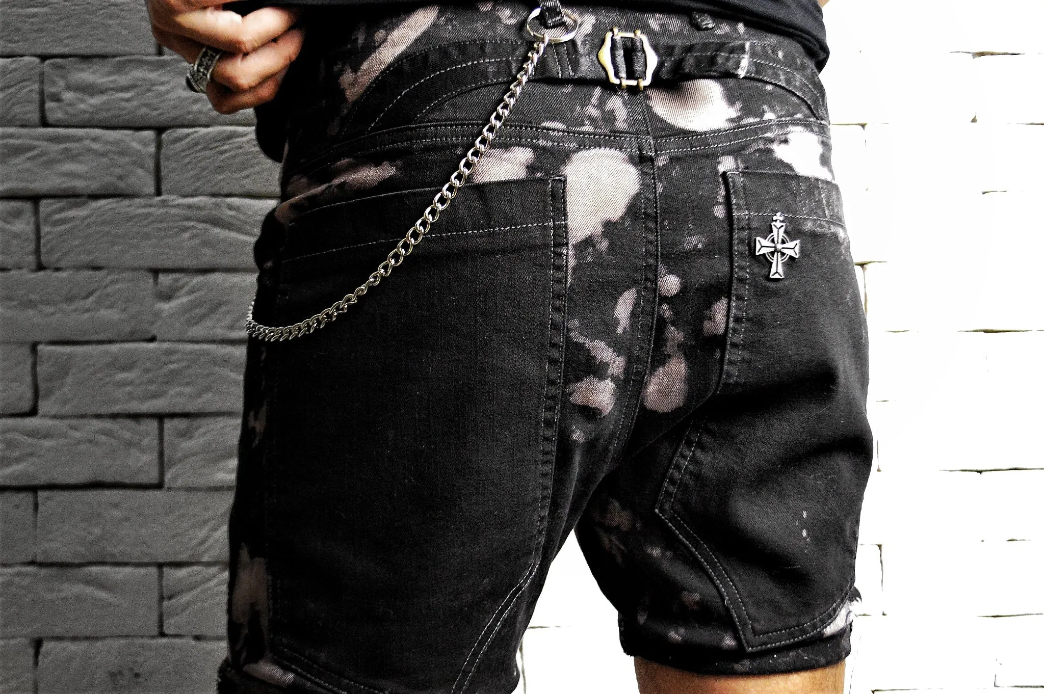 Bleached Sol Shorts