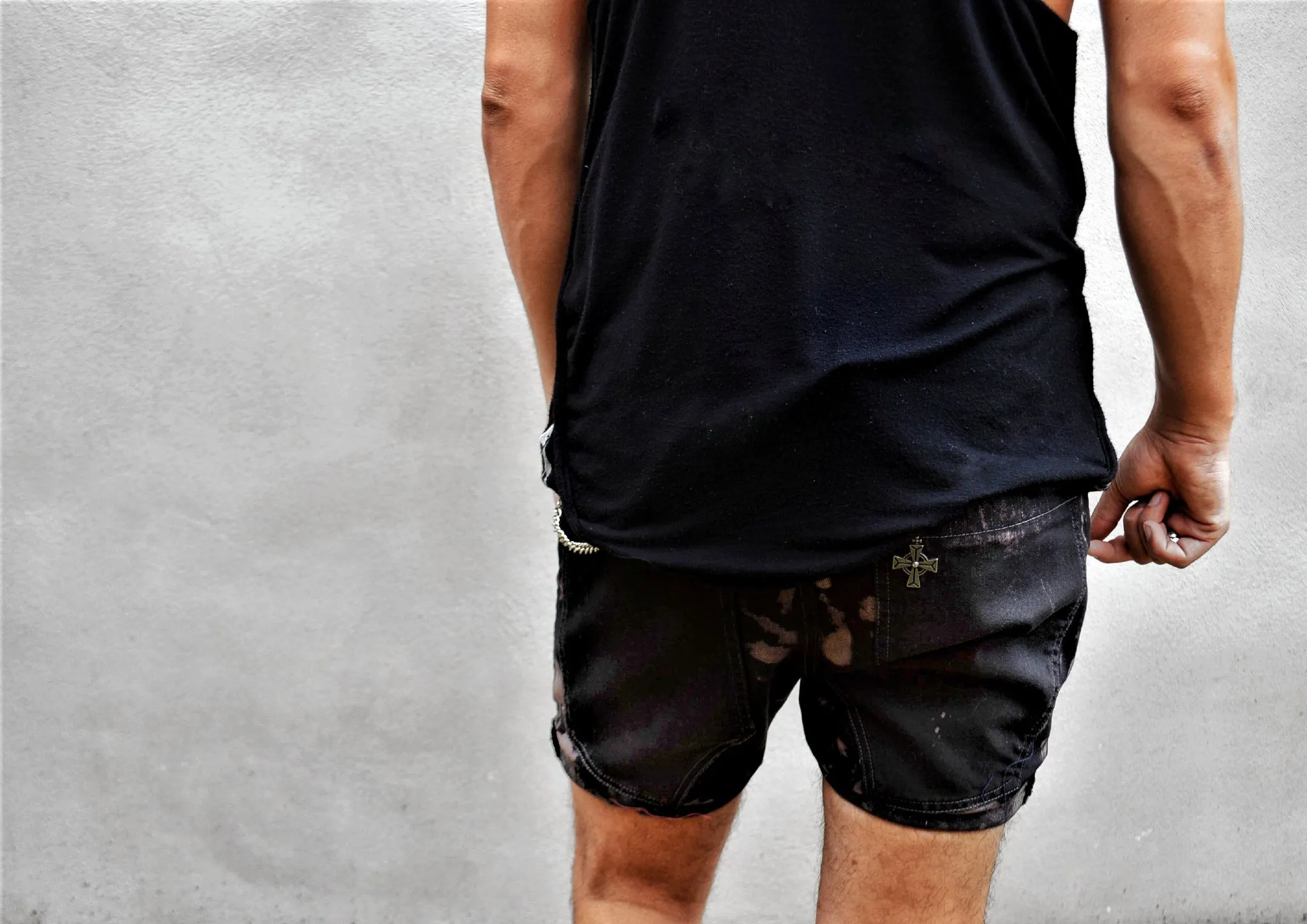 Bleached Sol Shorts