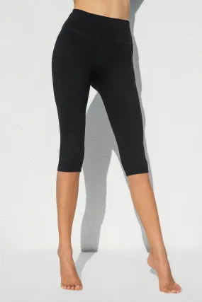 Capri Leggings - Black