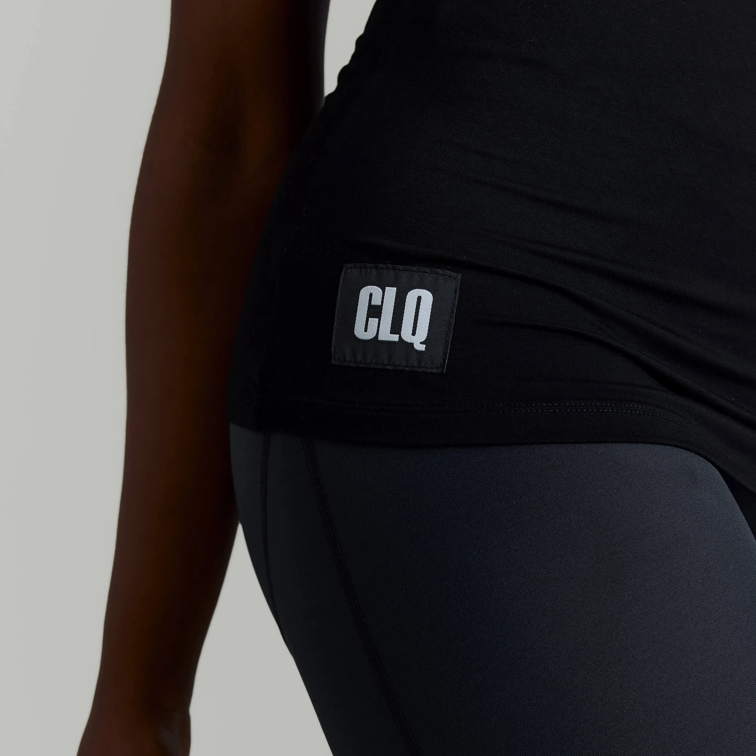 CLQ Flex Tee Black