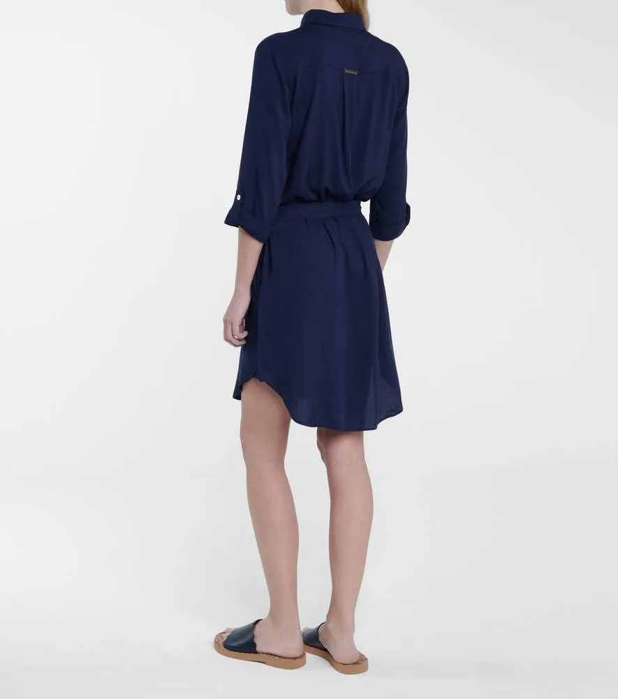 Core shirt dress with buttons HEIDI KLEIN, blue