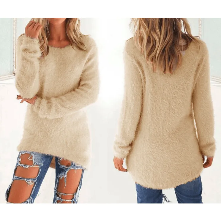 CUTE OVERSIZE PULLOVER SWEATER