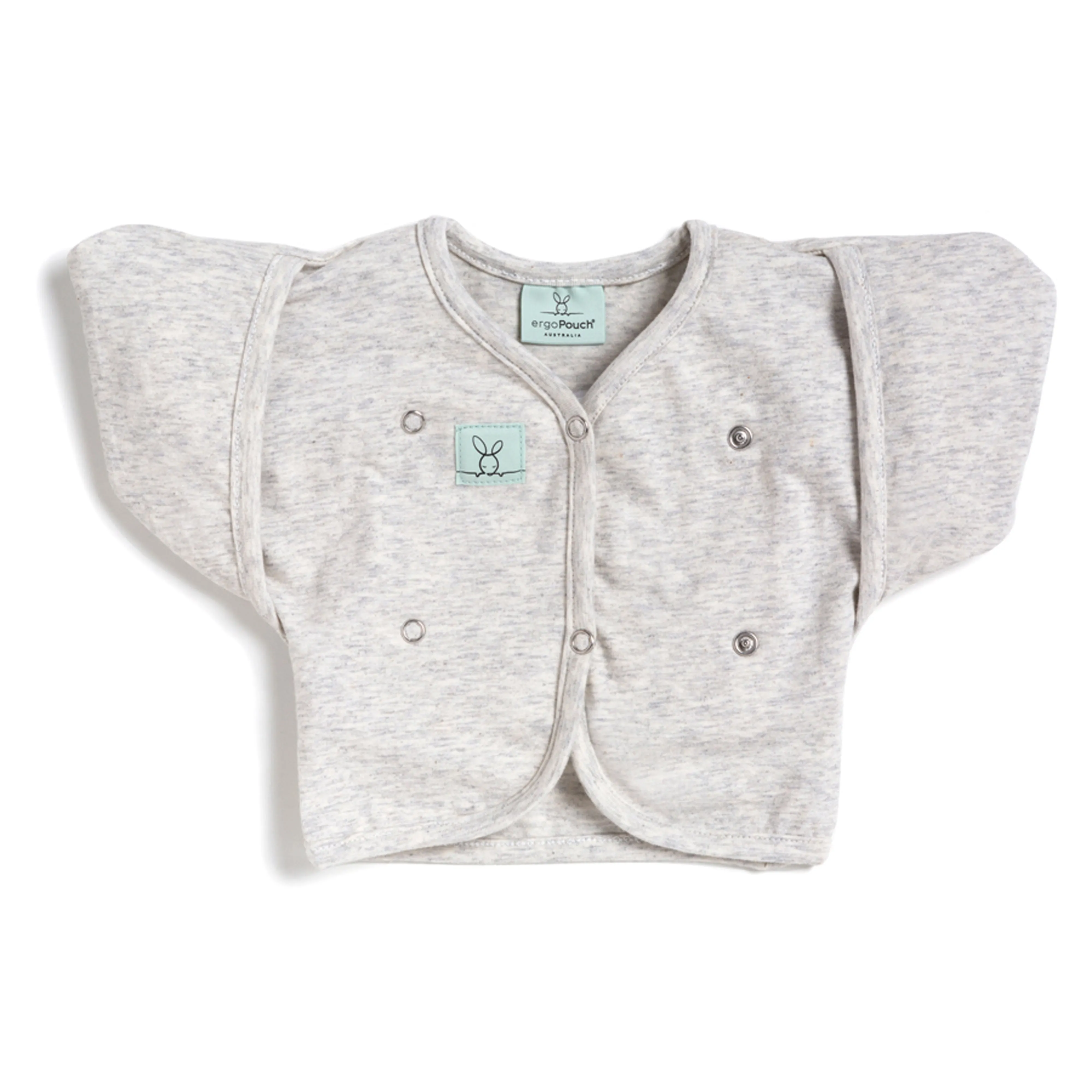 ergoPouch Butterfly Cardi 0.2 TOG - Grey Marle