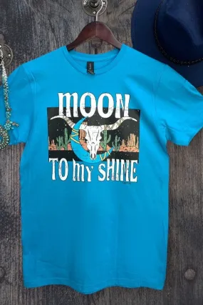 GILDAN MOON TO MY SHINE- TROPICAL BLUE