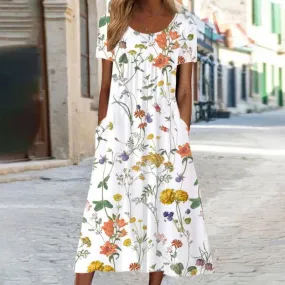 Isabella | Boho Floral Dress