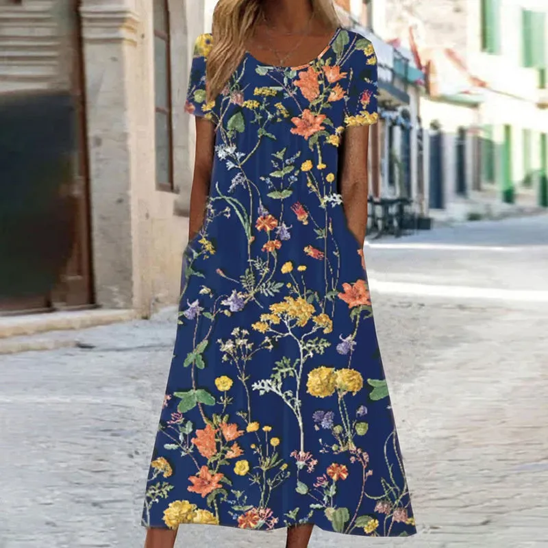 Isabella | Boho Floral Dress