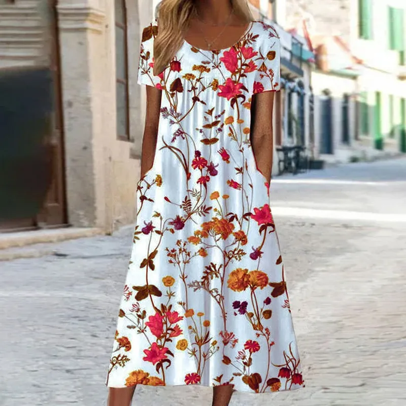 Isabella | Boho Floral Dress