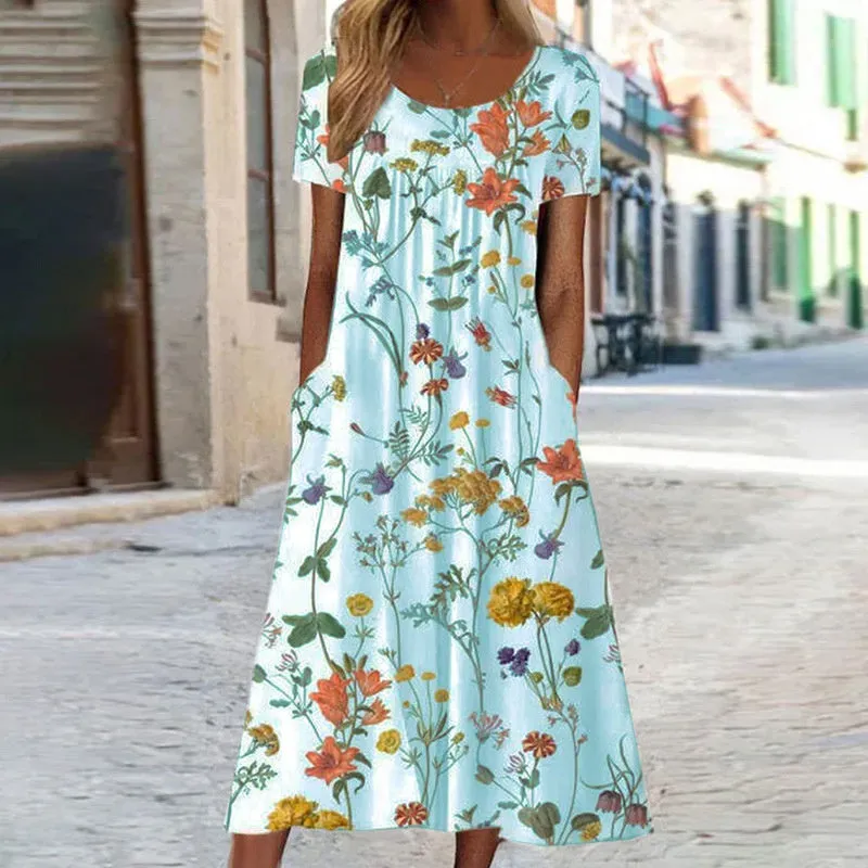 Isabella | Boho Floral Dress