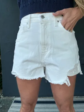 LEVI'S High Waisted Mom Short-Cumulus Cloud