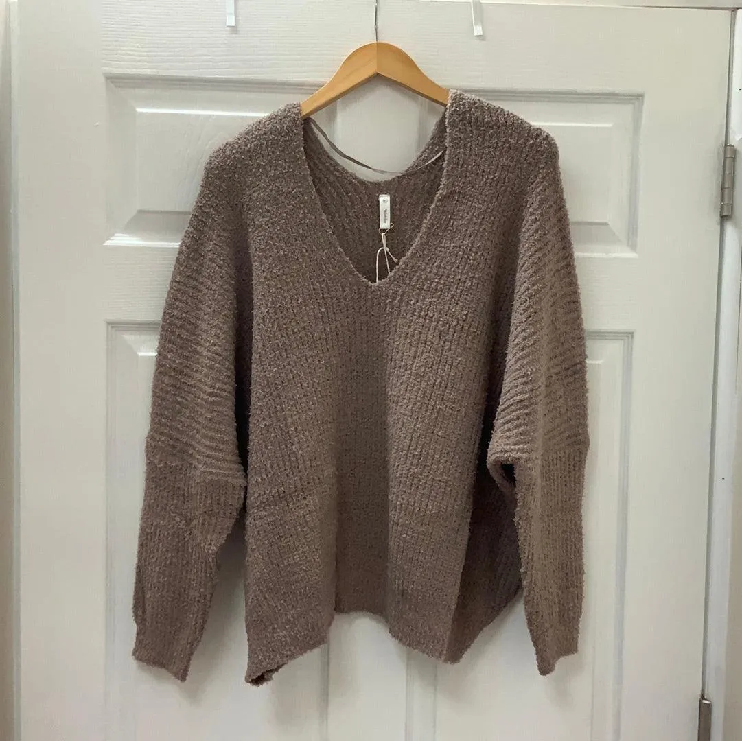 Oversized Soft Textured Sweater