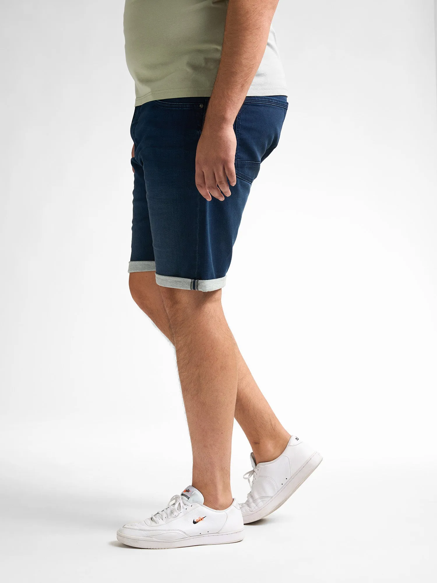 Plus size Jackson Jogg Denim Shorts Jetty