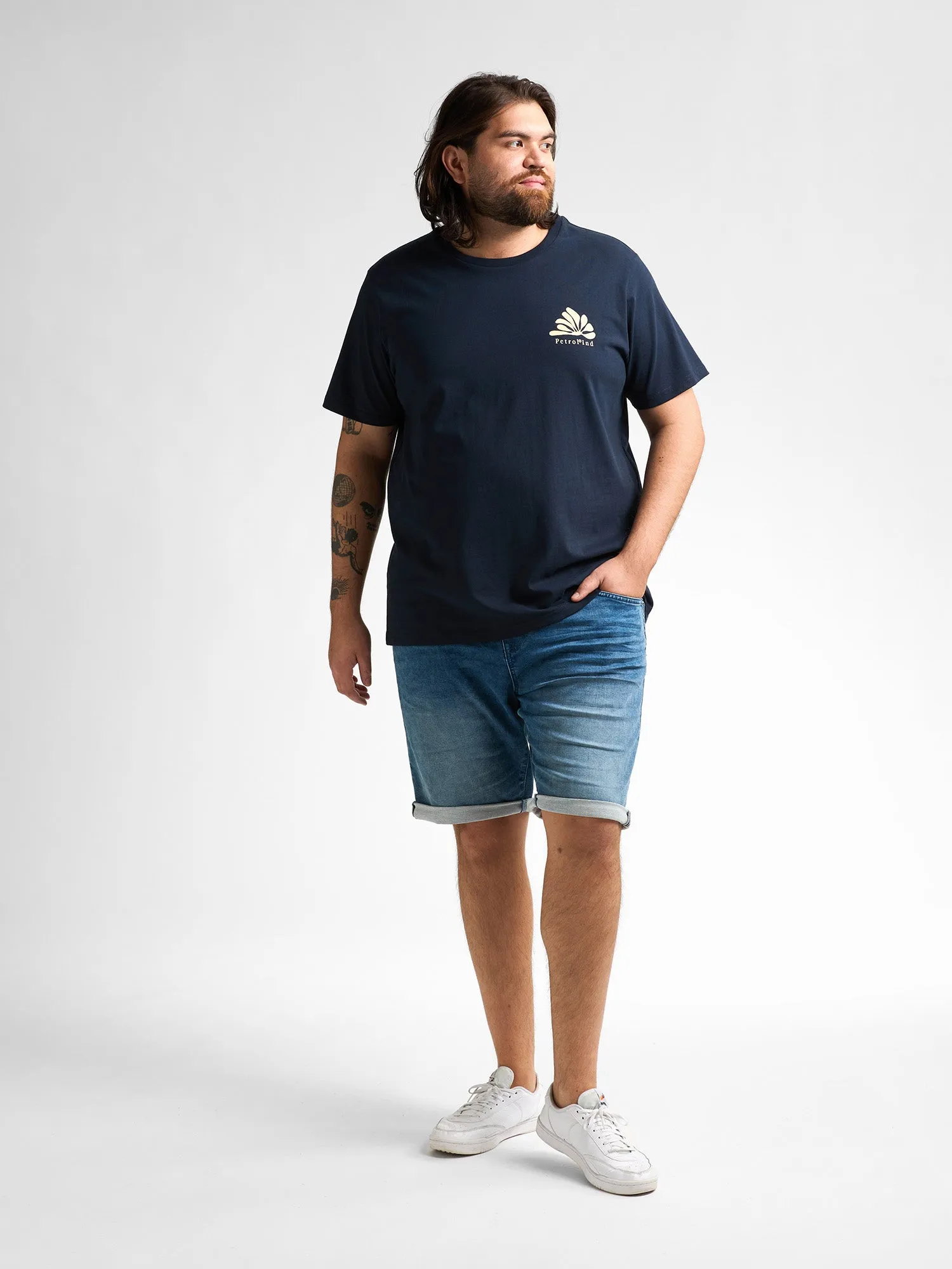 Plus size Jackson Jogg Denim Shorts Jetty