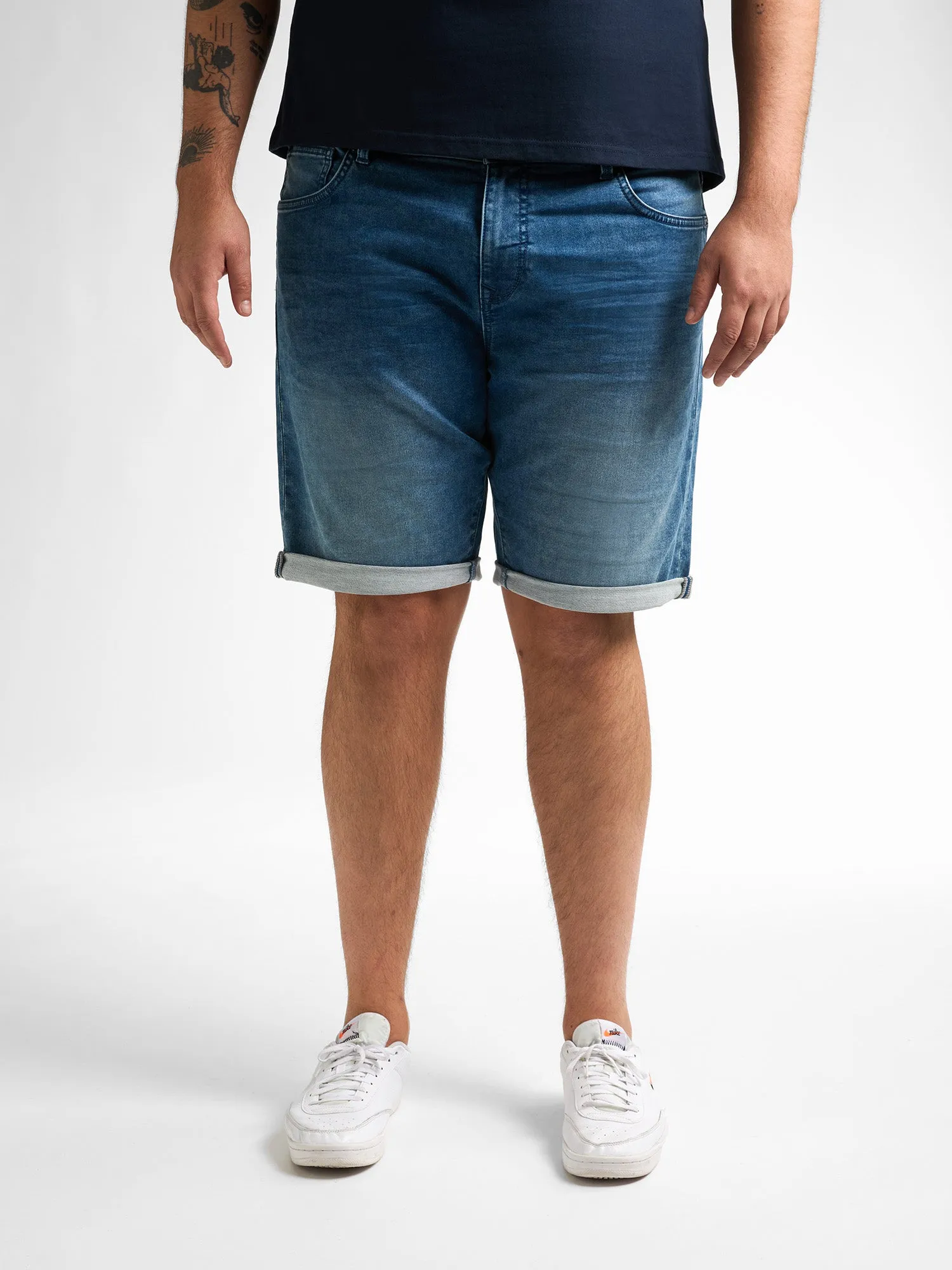 Plus size Jackson Jogg Denim Shorts Jetty