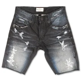 Rivet De Cru Blue Graphite Denim Shorts