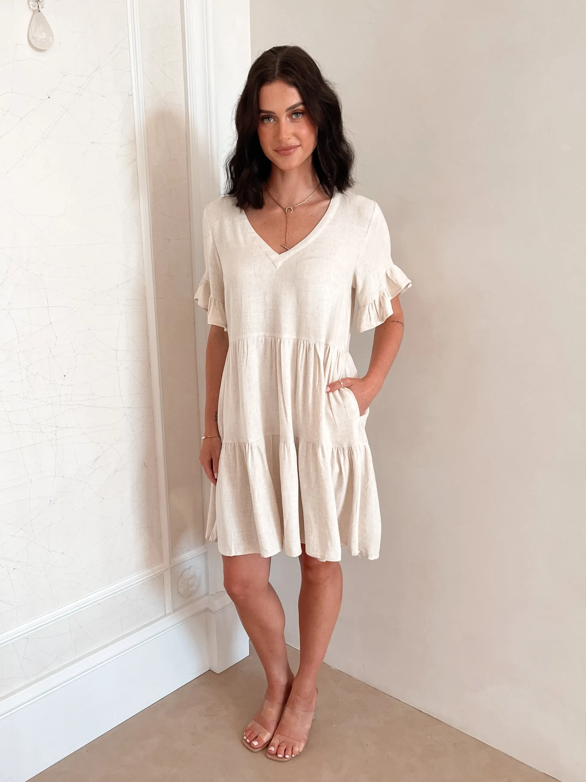 Robin Dress - Beige