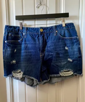 Seven Distressed Denim Shorts - Size 14