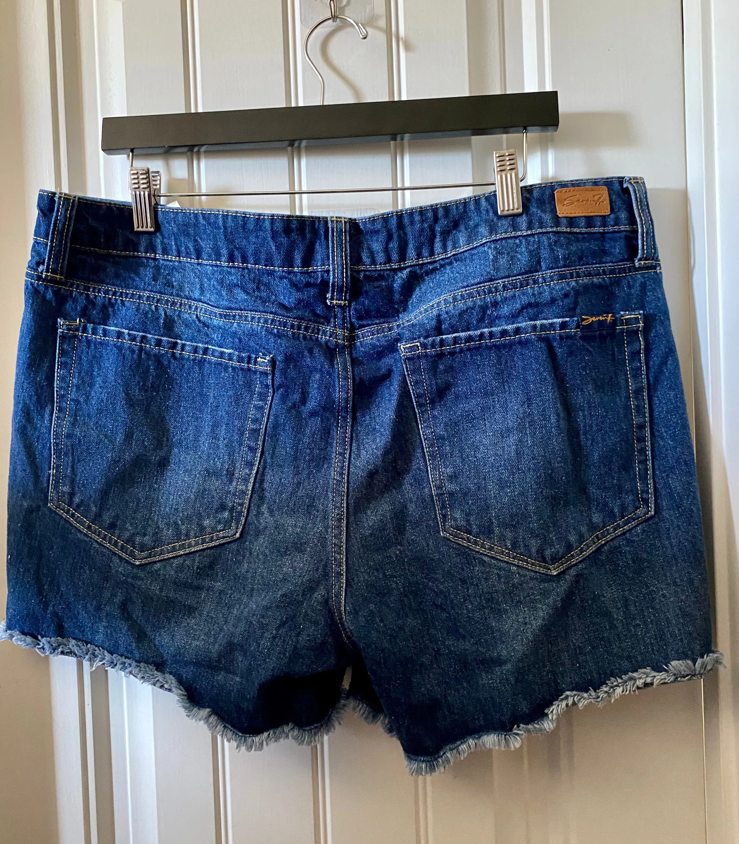 Seven Distressed Denim Shorts - Size 14