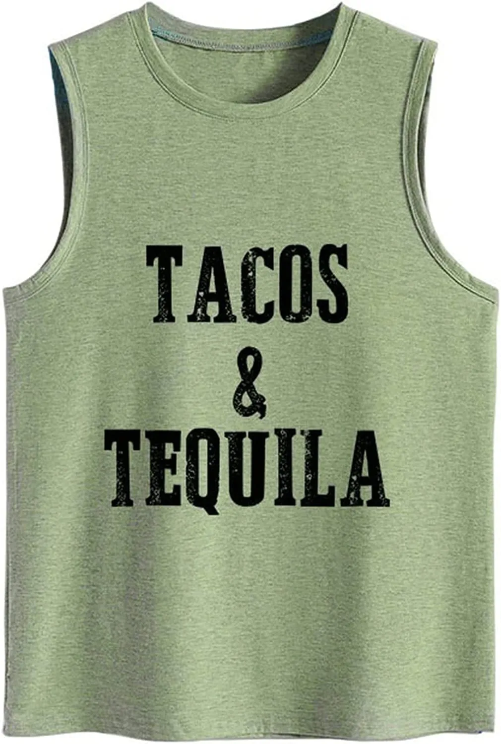 Tacos and Tequila Tank Tops Women Graphic Drinking Shirt