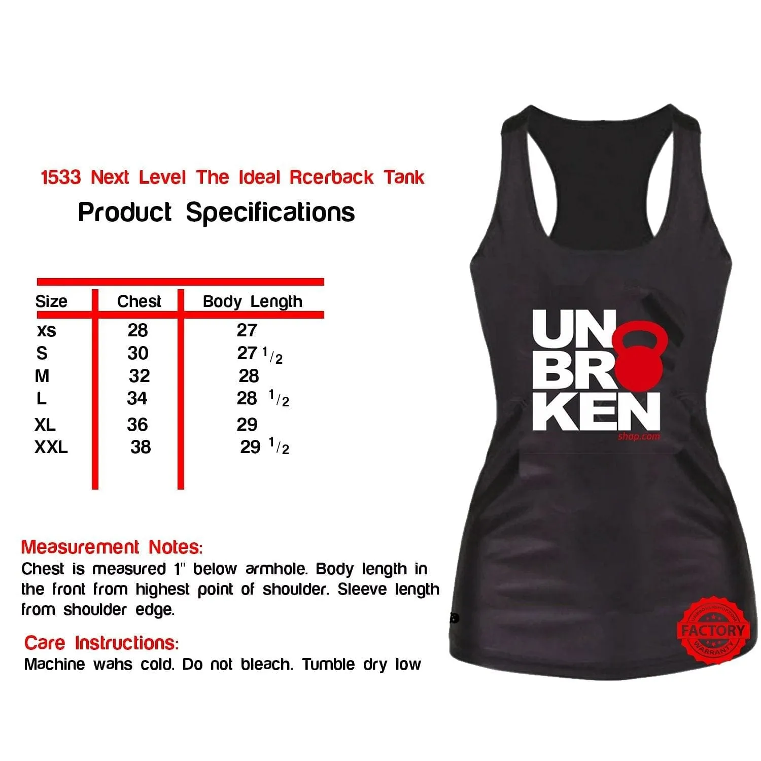 Tank UBK white print