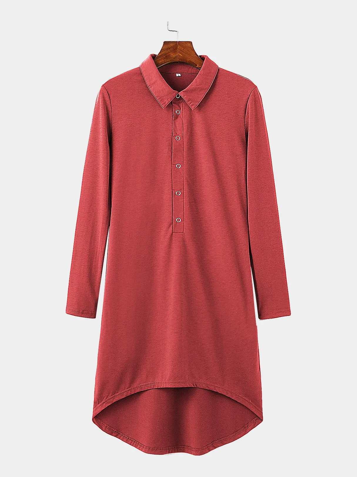 Wholesale Long Sleeve Shirt Dress