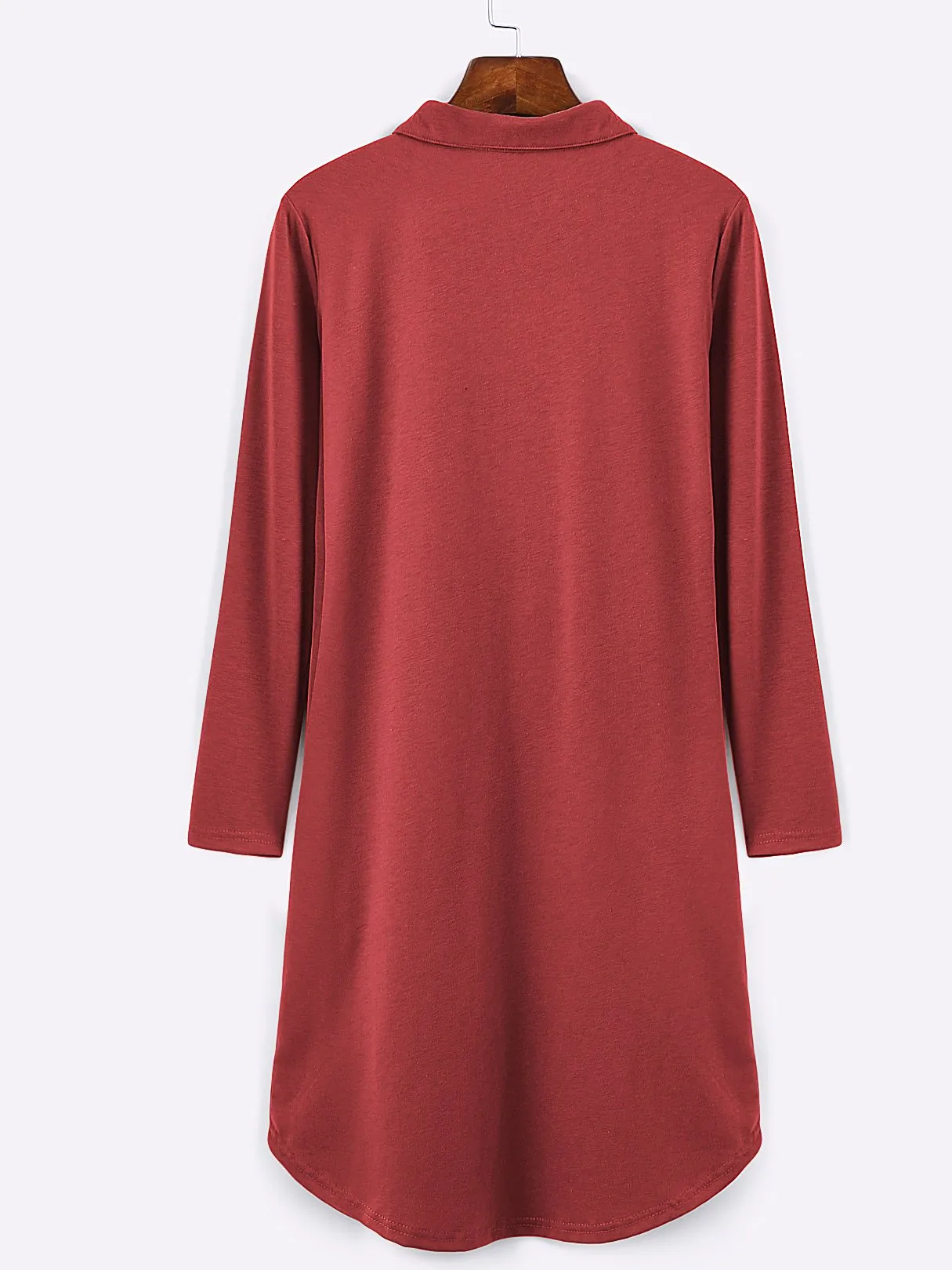 Wholesale Long Sleeve Shirt Dress