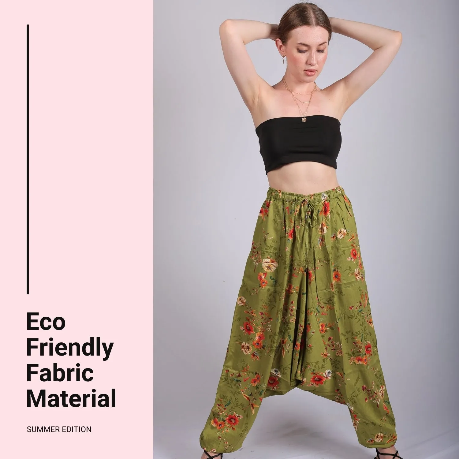 Women's Bohemian Harem Pants – Stylish Yoga & Lounge Pants